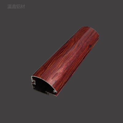 2.5cm开启式木纹超薄灯箱铝型材